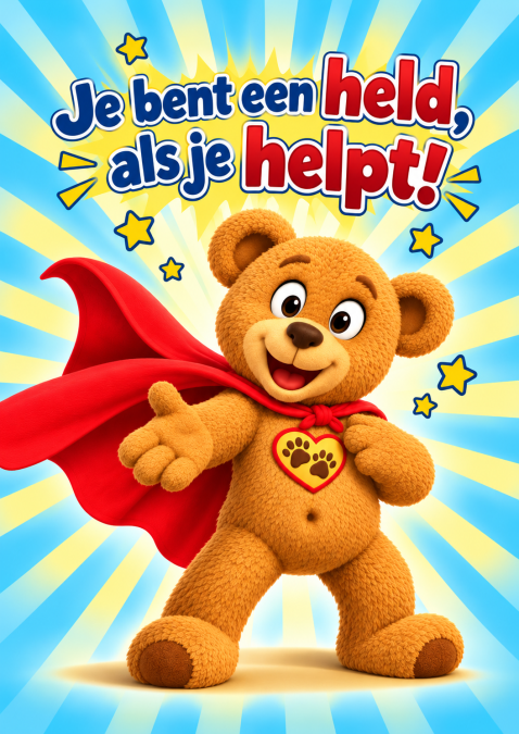 Je bent een held als je helpt!