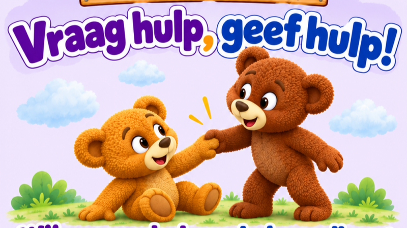 Afsprakenposter – Vraag hulp, geef hulp