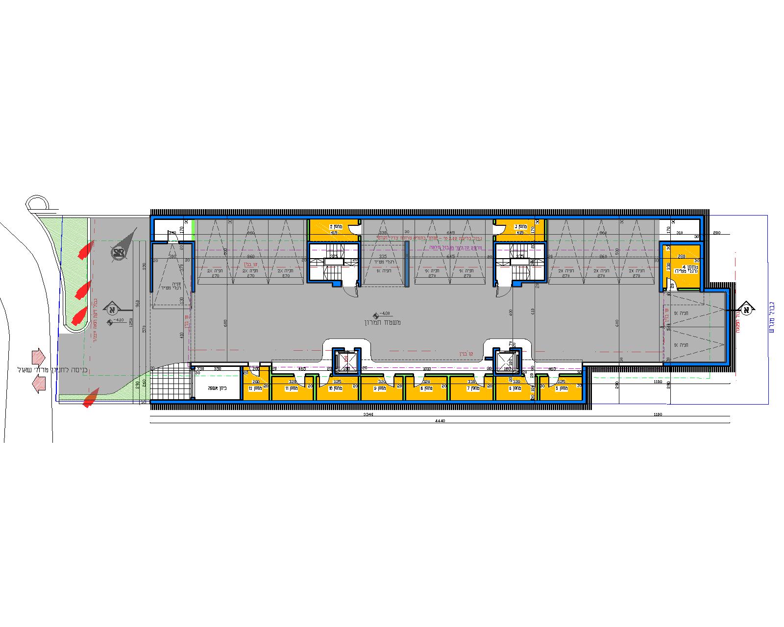 התיכון 50-חניון