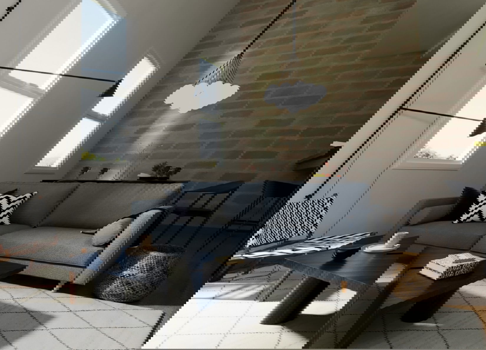 Дизайн кухни-гостиной