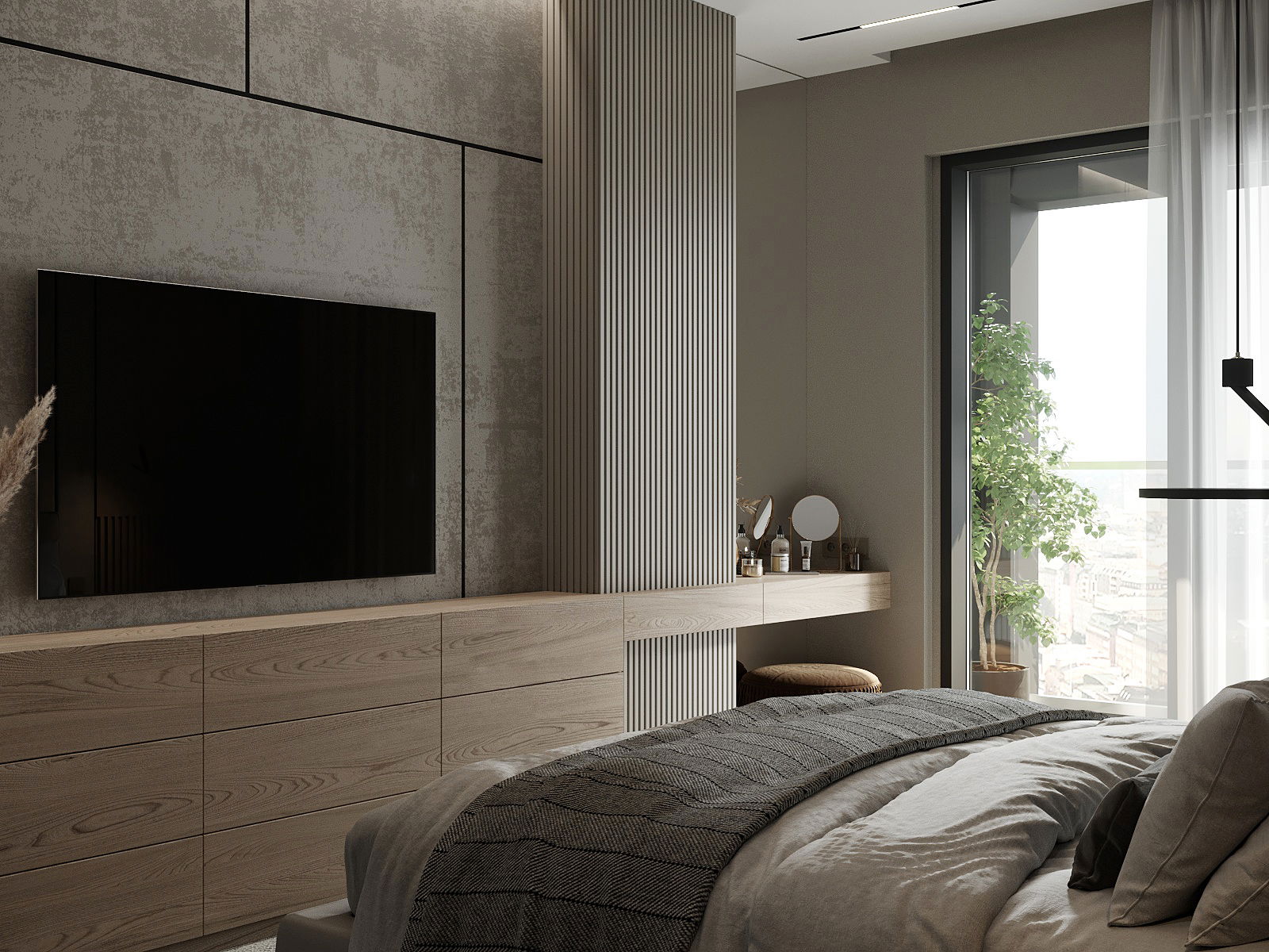 Дизайн спальні в сучасному стилі