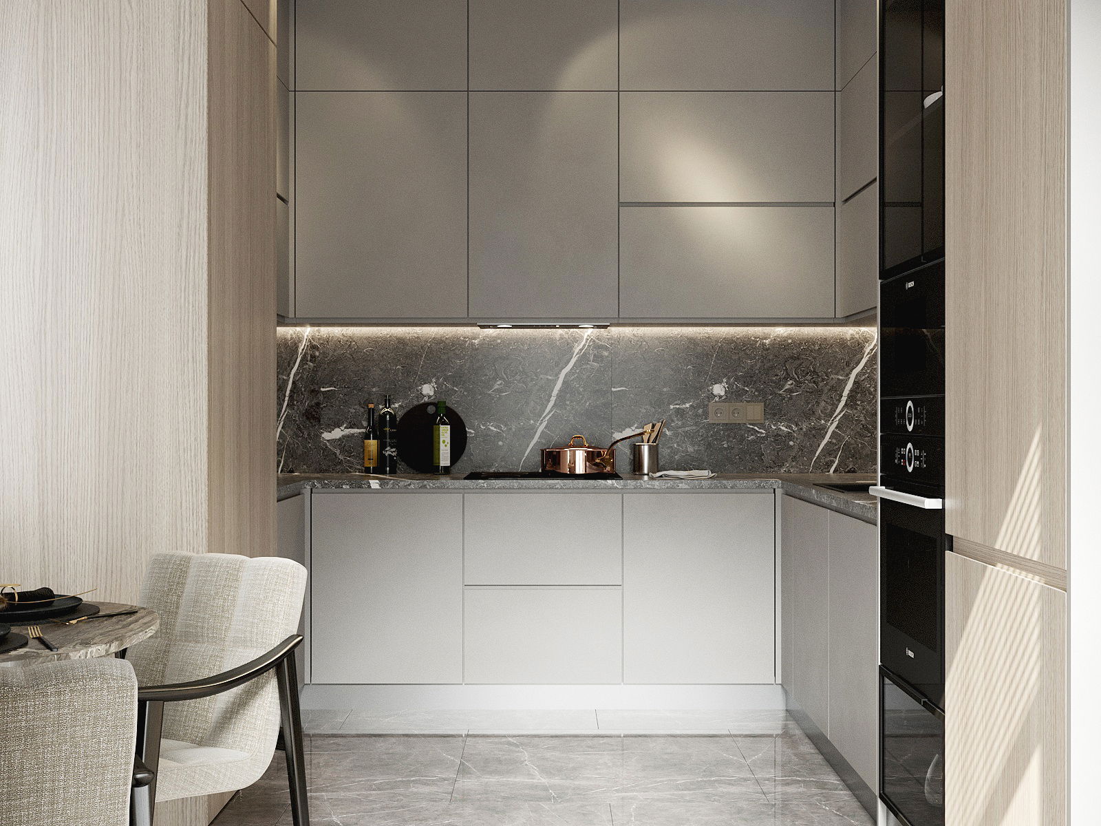 Кухня дизайн в сучасному стилі