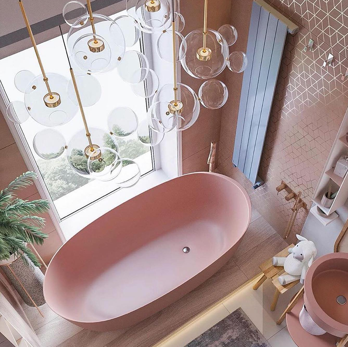 Ванна для дiвчинки