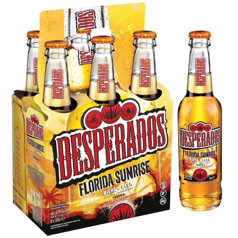 Pack de desperados 6 x 33cl