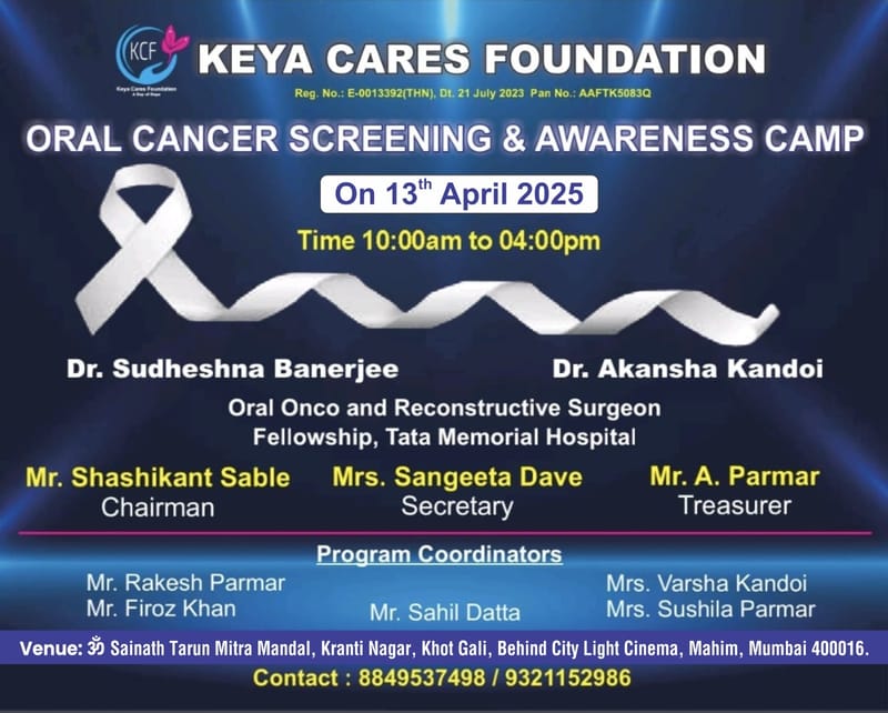 Oral Cancer Awareness and Screening Camp