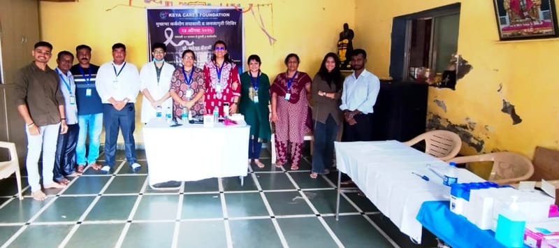 Oral Cancer Screening Camp on 24th August 2025 - Bhandup West