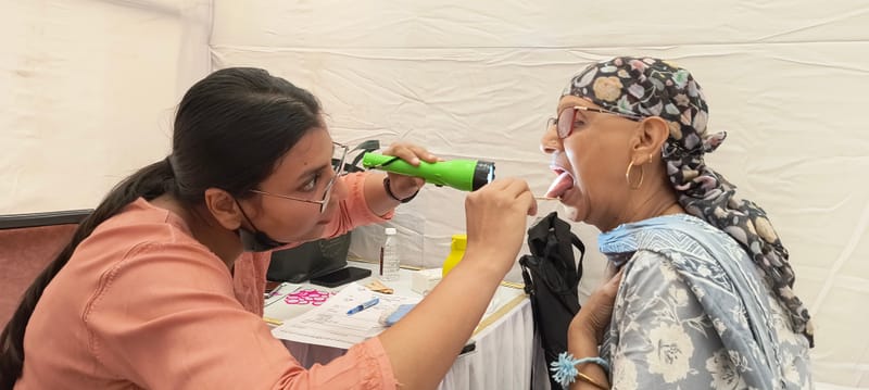 Oral Health Screening Camp with Narayan Aarogya Sewa