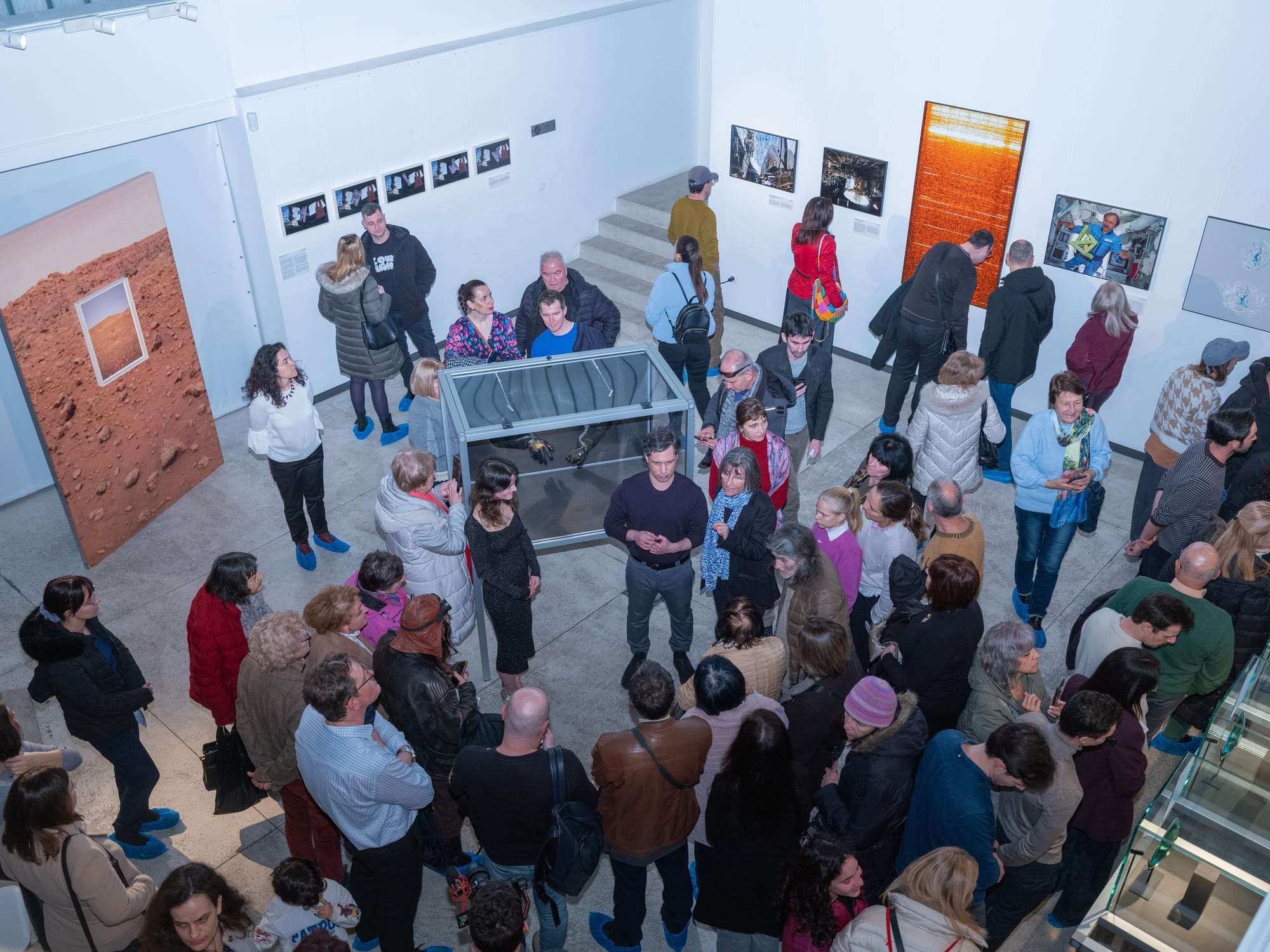 Plovdiv Hosts Bulgaria's First Space Art Exhibition — Over 180 People Attend Opening Night