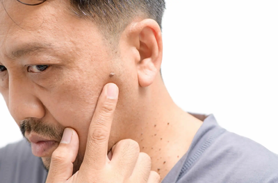 Removing Tags on Dry Skin in Dubai
