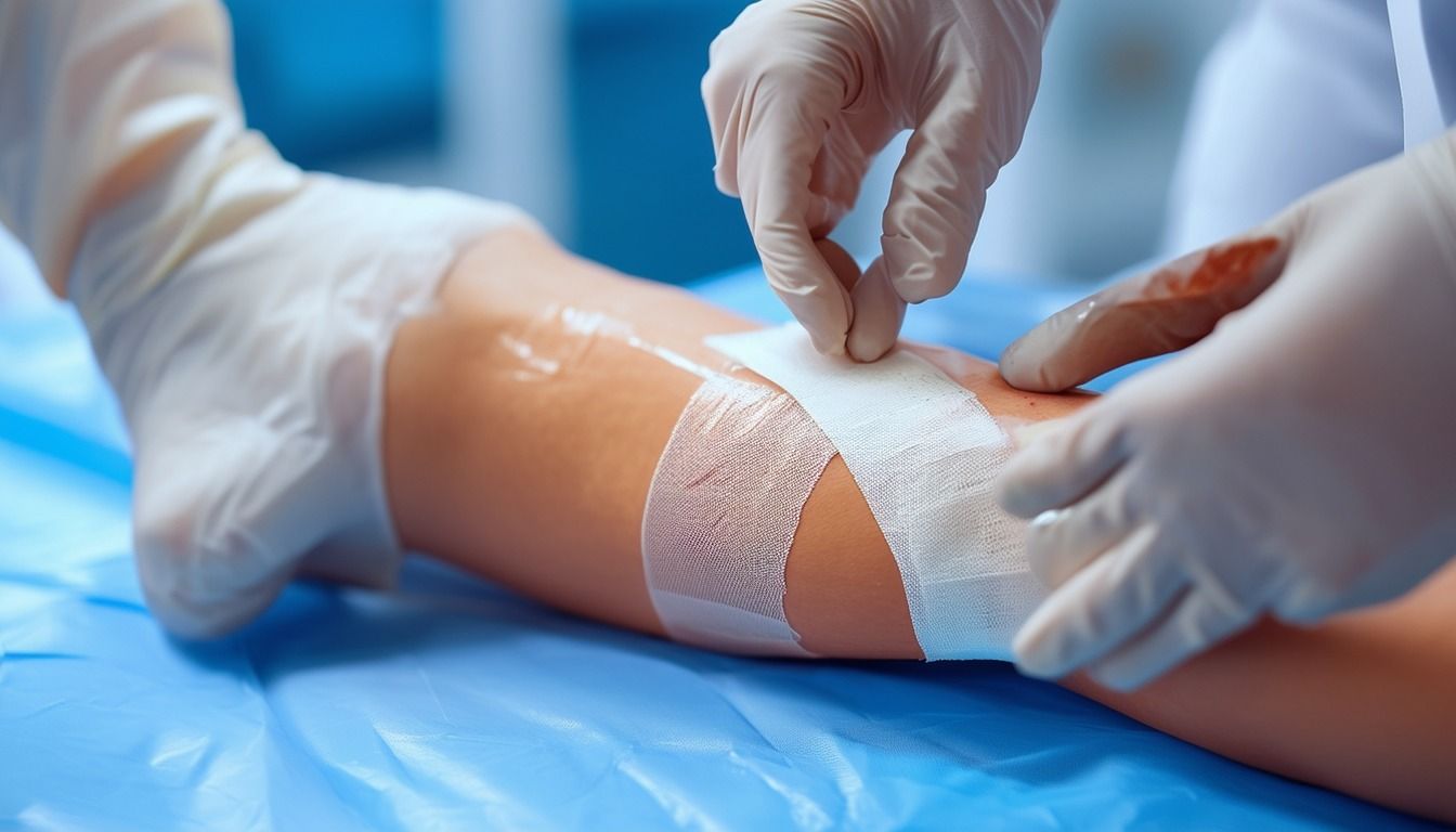 Wound Dressing at home in Dubai