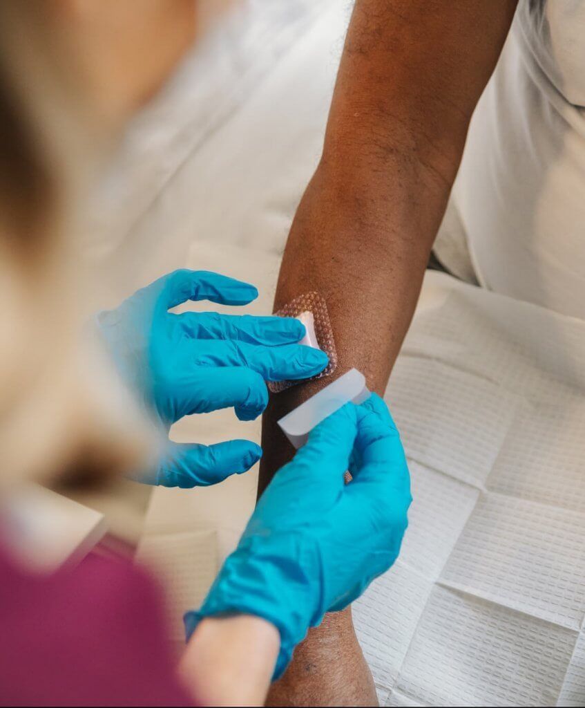 Wound Dressing at home