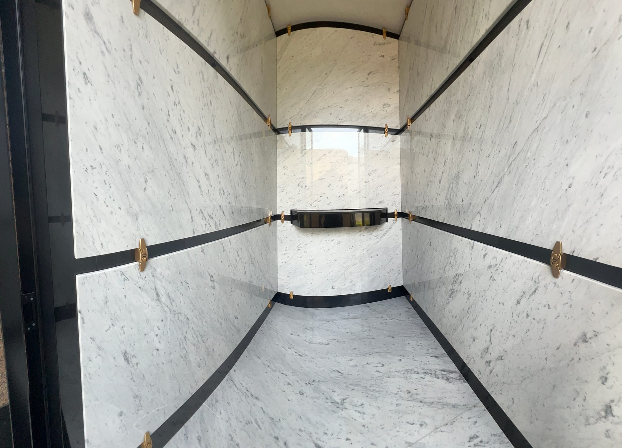 Family vault Internal finishes