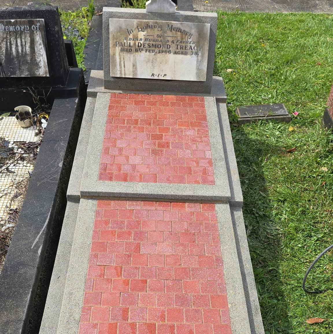 Marble Memorial Restoration – Rookwood Cemetery Sydney