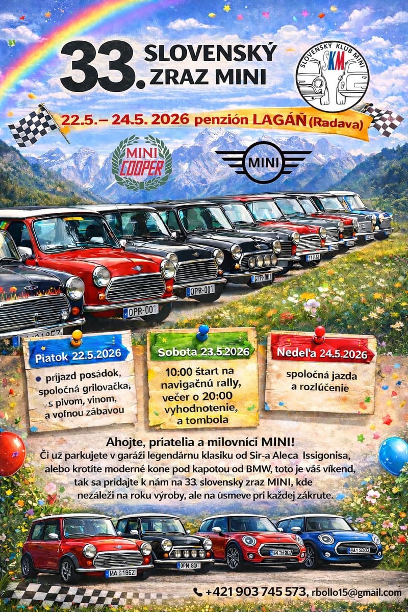 33. SLOVENSKÝ RALLY MINI