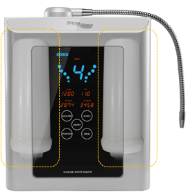 Alkaline Water Ionizer: Internal Filters