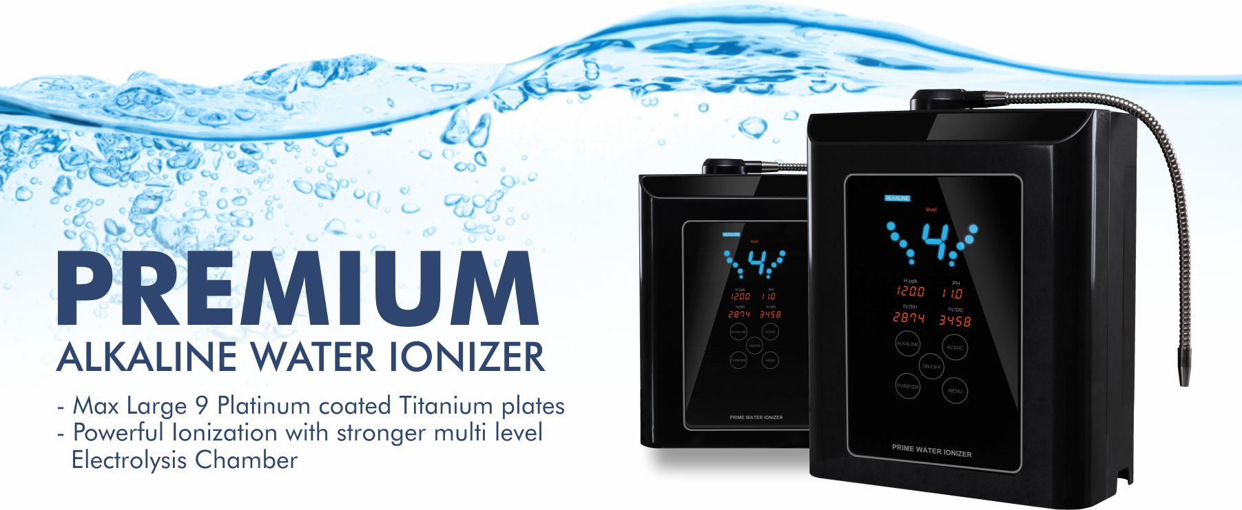 Alkaline Water Ionizer