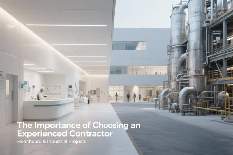 The Importance of Choosing an Experienced Contractor for Healthcare and Industrial Projects