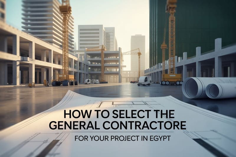 How to Select the Right General Contractor for Your Project in Egypt