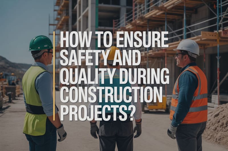 How to Ensure Safety and Quality During Construction Projects