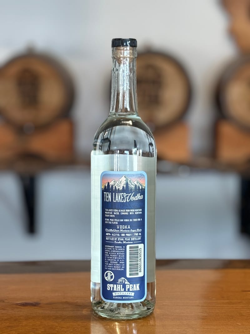 Ten Lakes Vodka