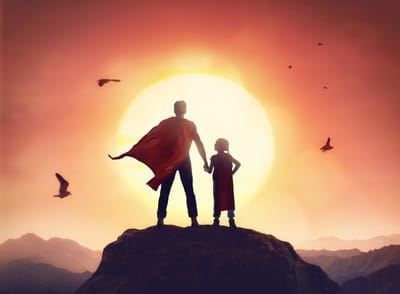 Grow in unconditional love to be a hero in a child's life.