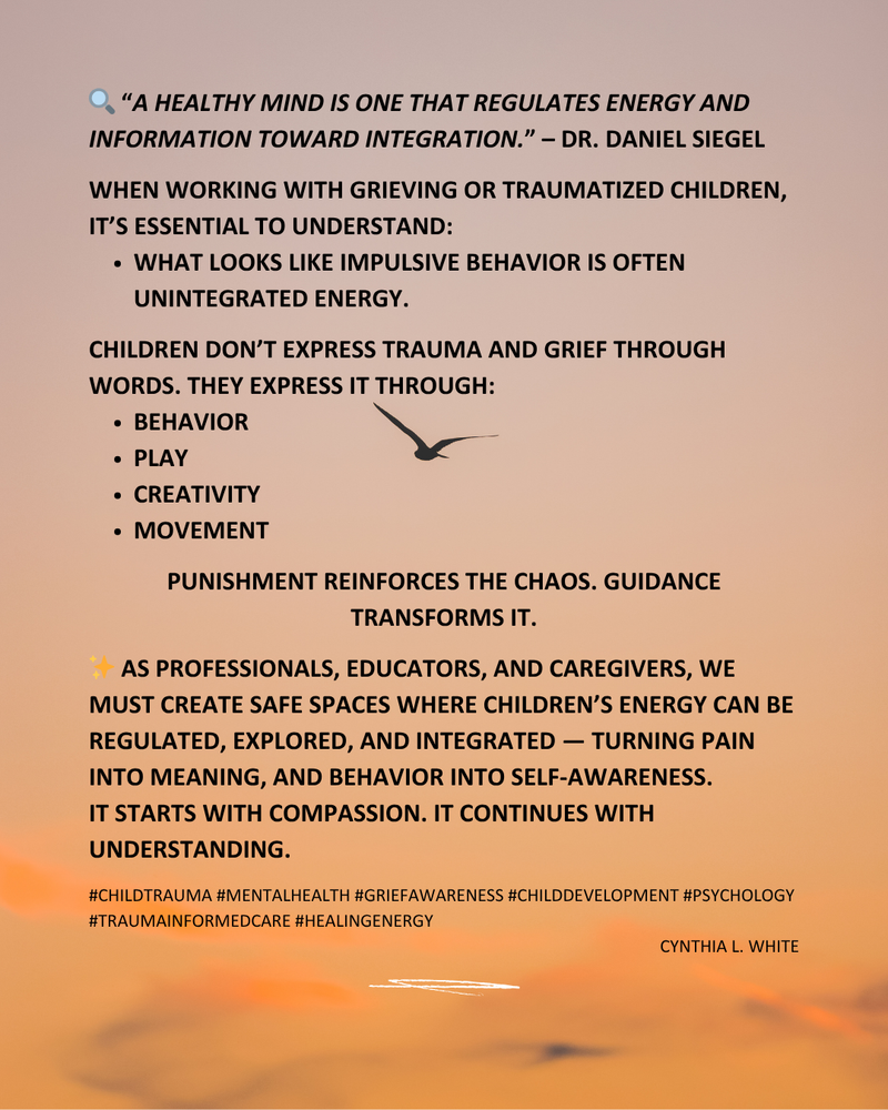 Transformation of Grief & Trauma Energy