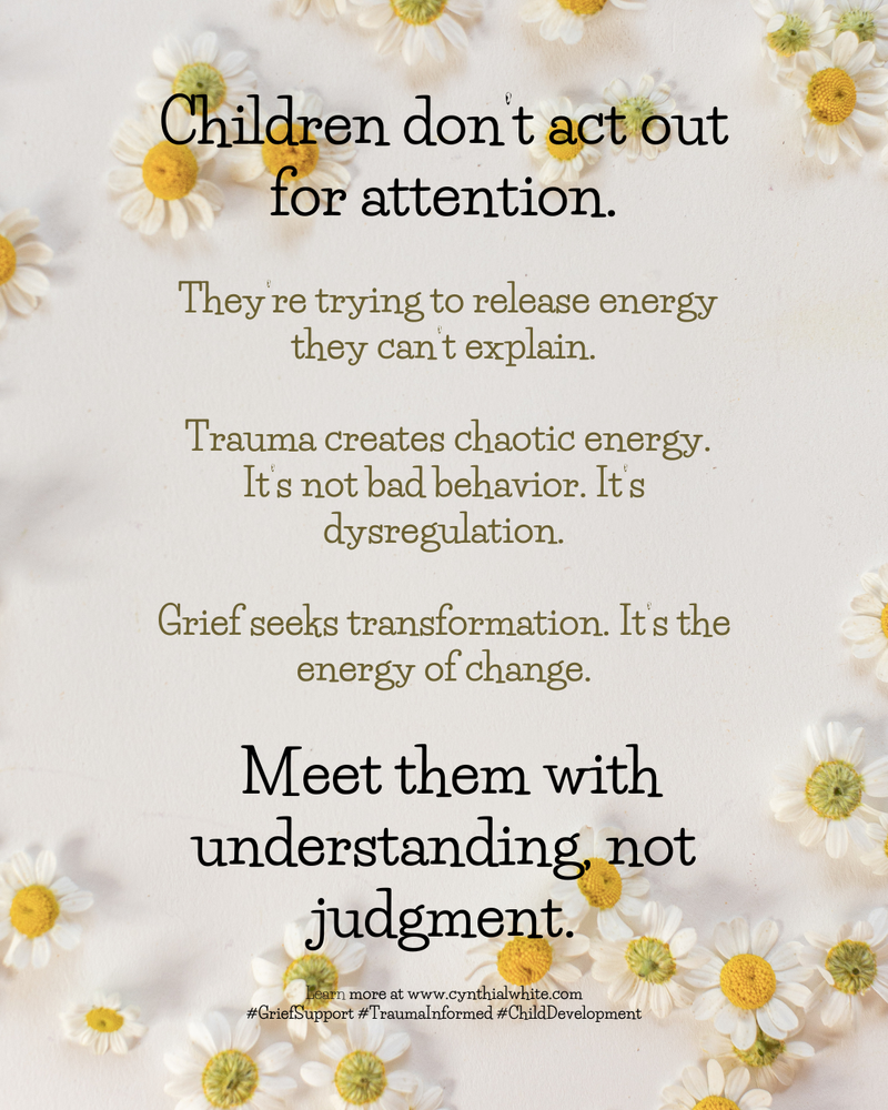 Transformation of Grief & Trauma Energy