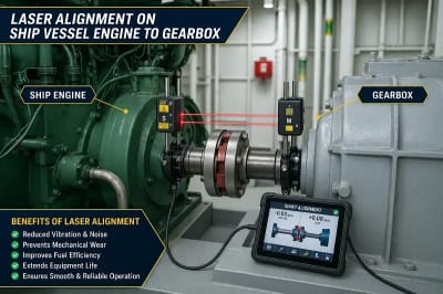 Advanced Laser Alignment for Marine Gearbox in Lucknow