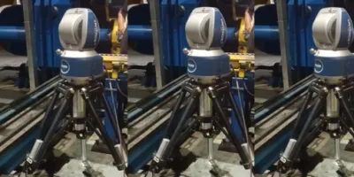 Laser Alignment Services for 18 MN Extrusion Hydraulic Press in Bhopal