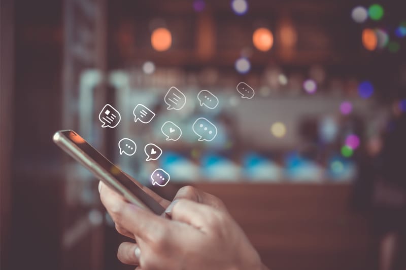 Social media content