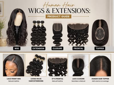 Human Hair Wigs and Extensions: Understanding Product Options