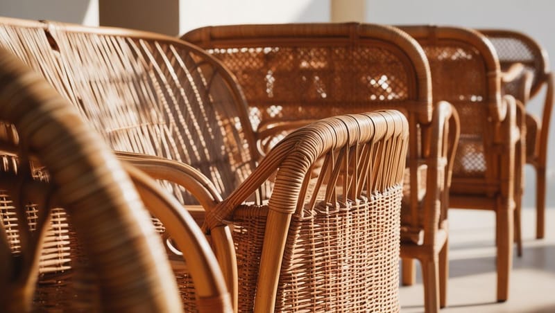 Cane furniture