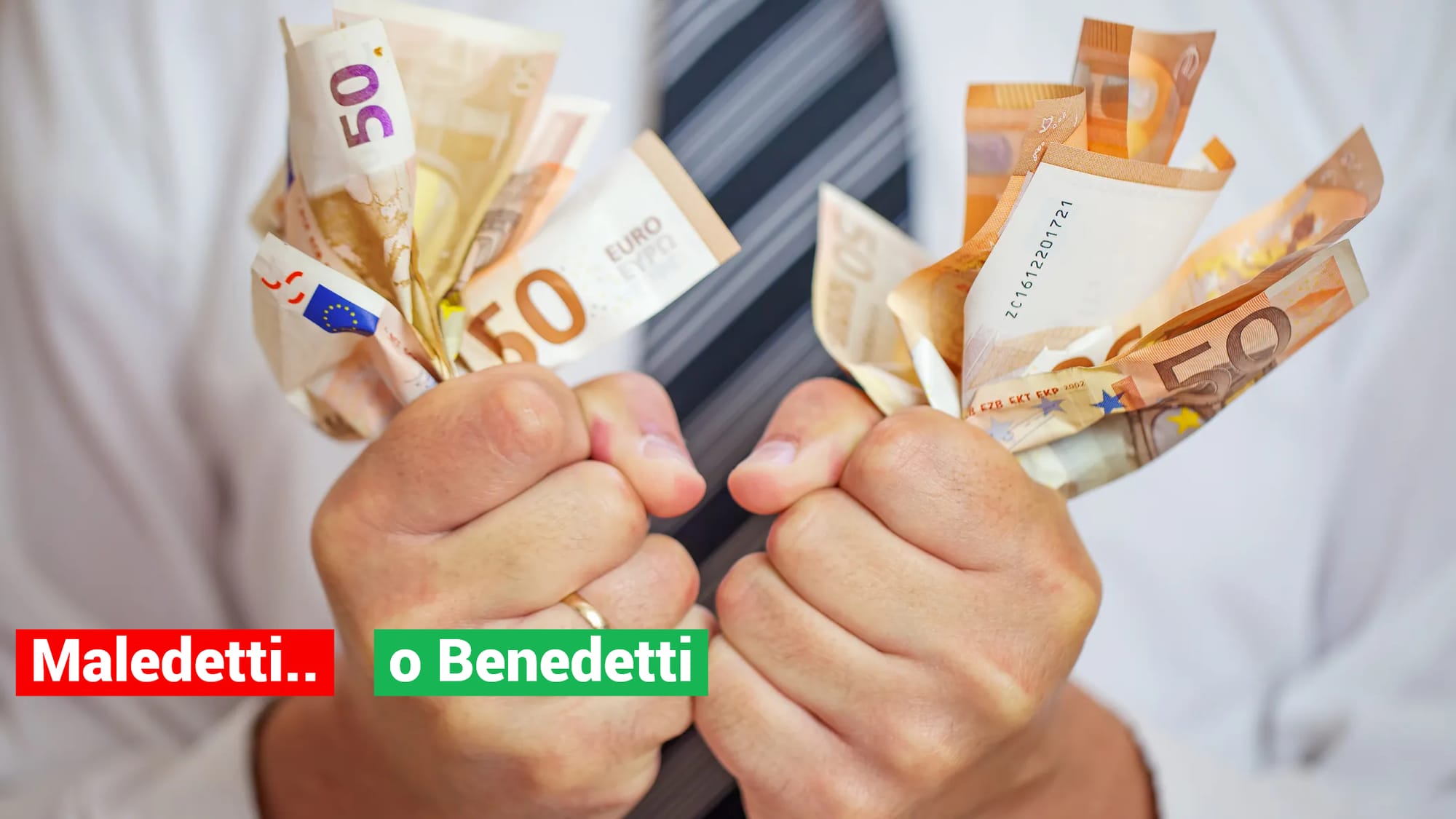 ..ma chi ha inventato i soldi! se lo prendo..Oh grazie dei soldi..