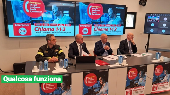 Emilia-Romagna Il Numero Unico Europeo 112, 381.232 telefonate