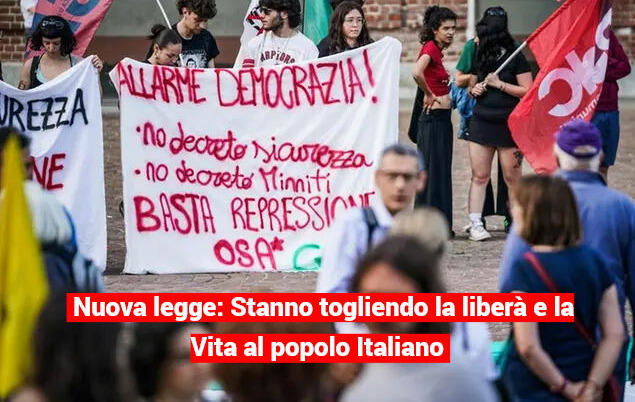 «DL sicurezza è legge fascista.Così criminalizzano dissenso e povertà»
