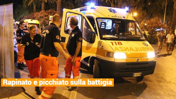 Nelle Marche, un turista di 32 anni originario di Modena è stato rapinato..