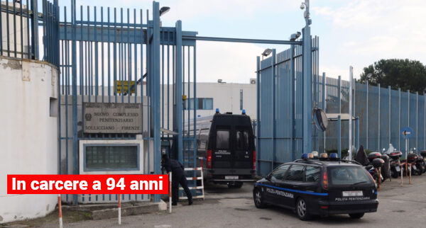 Firenze, in carcere a 94 anni: era stato condannato 15 anni fa per bancarotta