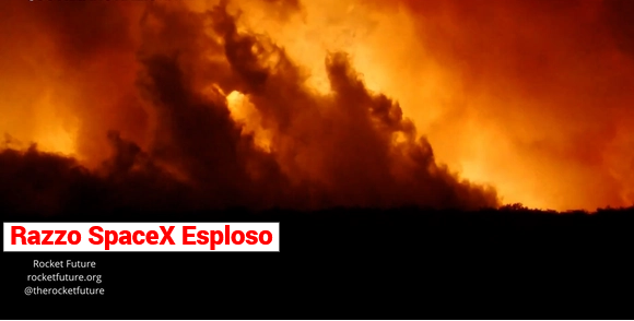 Esploso razzo Starship 36 di SpaceX, avvenuta nella notte tra il 18 e il 19 giugno 2025