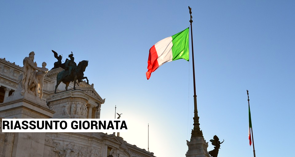 Riassunto generico della giornata di oggi