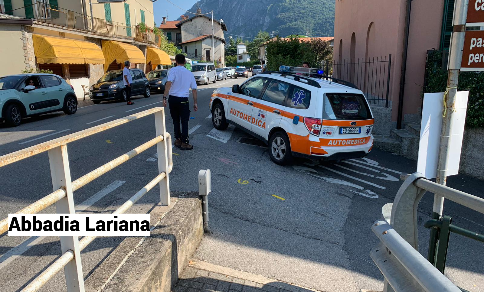 Donna investita in via Nazionale: soccorsi in codice rosso, poi il trasferimento in ospedale