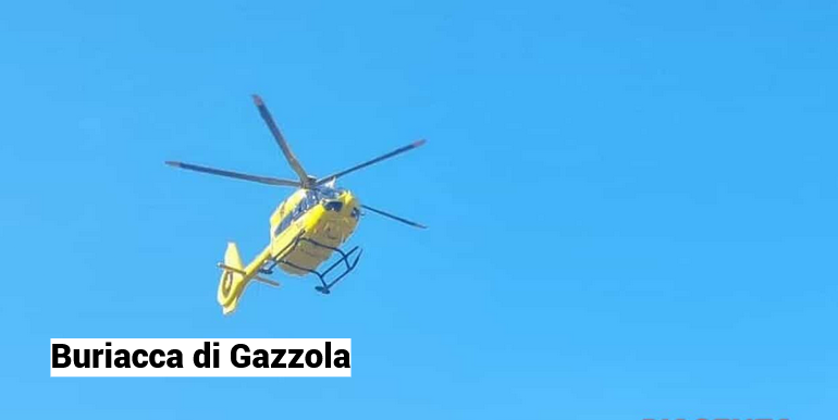 Cade durante lavori di giardinaggio: 53enne soccorso in elicottero