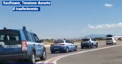 Francis Kaufmann; Escalation psicologica e tensione durante il trasferimento