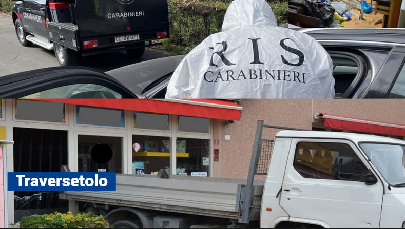 Assalto con furgone-ariete alla tabaccheria di Mamiano: bottino da oltre 10 mila euro, 42enne denunciato