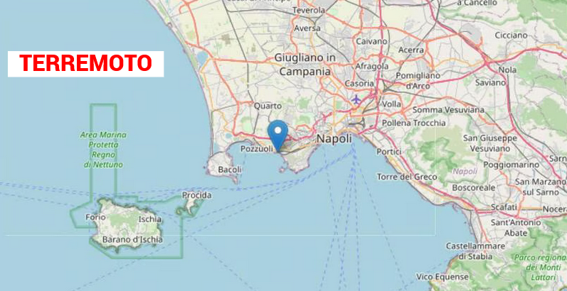 Scossa di terremoto a Bagnoli alle 9:14: paura tra i residenti, nessun danno segnalato