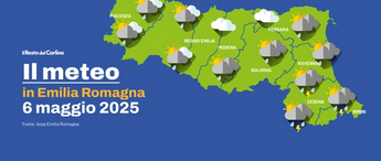 Maltempo in Emilia Romagna: allerta meteo gialla e nuova..