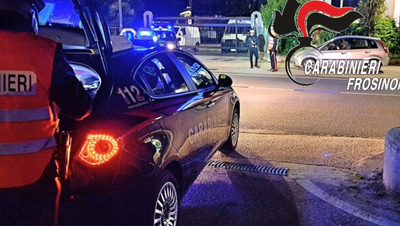 Sora: tamponamento in via Ruscitto, sul posto i carabinieri