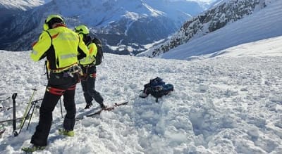Cadaveri di 5 uomini trovati sulle Alpi a 4mila metri vicino a Zermatt.