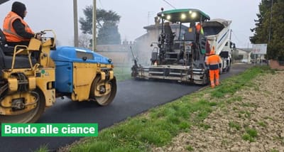 Ferrara, asfalti per 15 chilometri sulle strade provinciali interne