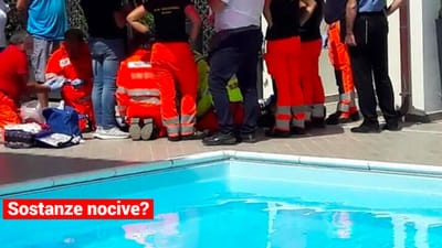 Roma: fratellini intossicati in piscina, il padre denuncia la tragedia.