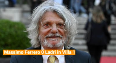 Furto a casa dell'ex presidente della Sampdoria a Roma